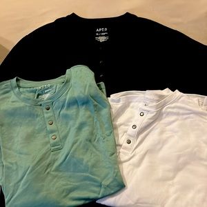 Apt. 9 Men’s Henley - Like New